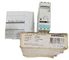 *New in Box* SIEMENS Temporizador 7PU05 11-1AN06 Seg 220v 1naf