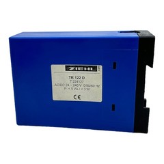 Ziehl TR122D Pt100 Temperature Relay for Industrial Use 24-240V AC/DC