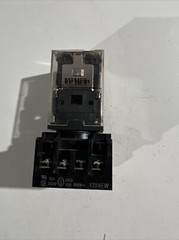 omron MKS3PIN-5 Contact (single Phase Only) Relay On 13X4EW Socket Base
