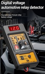 Update Clear Display Digital Voltage Automotive Relay Tester for Car Repair