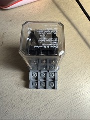 Potter & Brumfield KUP-14D15-24 Relay 3A-10A 24VDC 120-600VAC With Contact Block