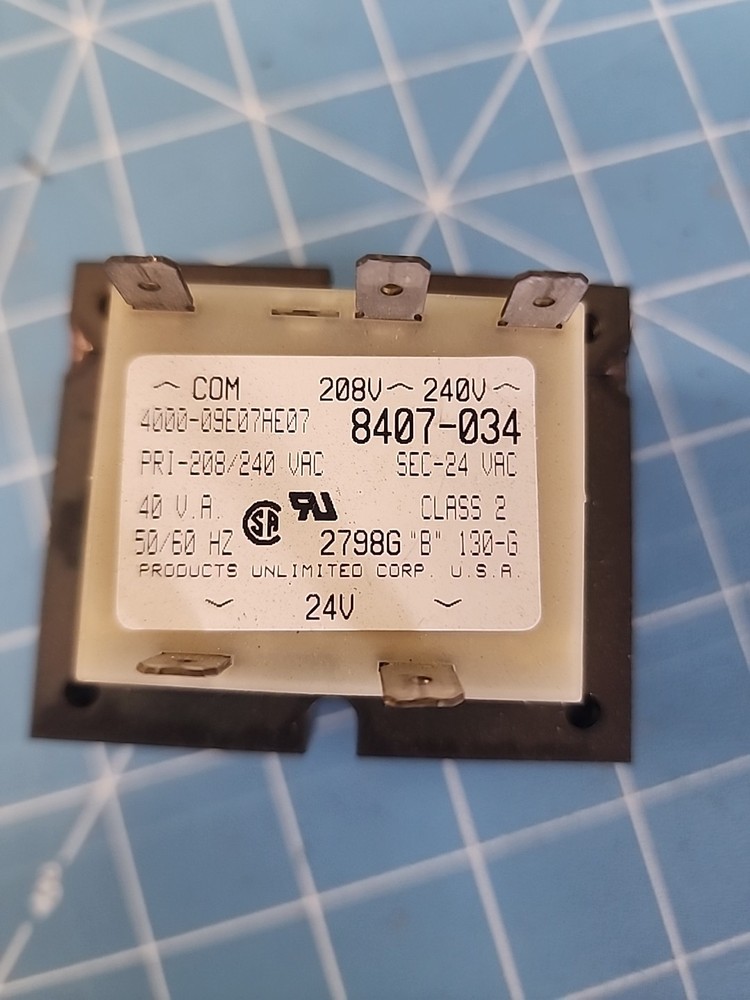 Transformer 8407-034 208/240v-24v
