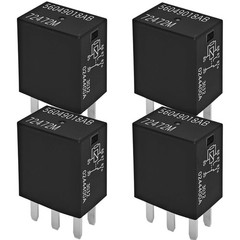 Relay 56049018AB 72472M (Pack of 4) – 30A 12VDC 5-Pin Automotive Relay for Chrys