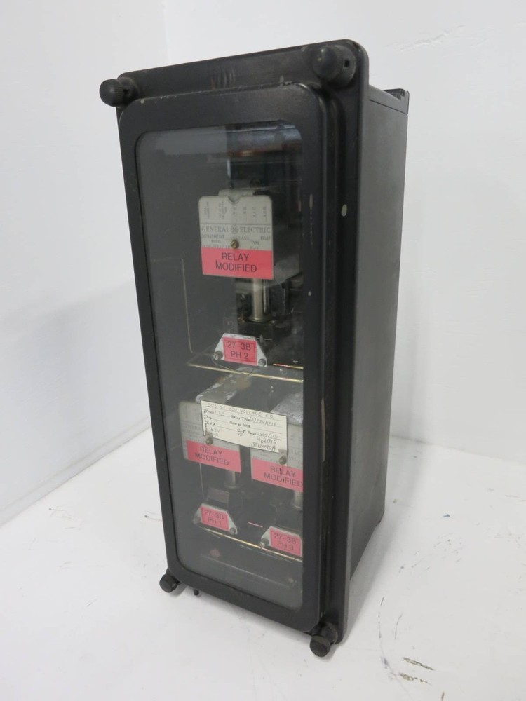 GE 12PJV11F1R Instantaneous Voltage Relay Type PJV General Electric 12PJV11FIR