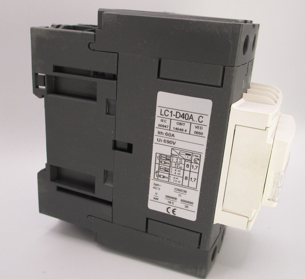 LC1D40AG7 GENERIC CONTACTOR SCHNEIDER SIMILAR – FROM USA- FAST SHIPPING