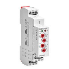 GRT8-2T Double Delay on Timer Relay AC/DC12V-240V DPDT Relay Din Rail GRT8-2T…