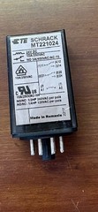 Schrack MT221024 Multimode Power Relay, 10A/250VAC, 24VDC