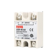 Single Phase Solid State Relay Module AC- AC SSR 10AA- 100AA AC24-380V AC80-250V