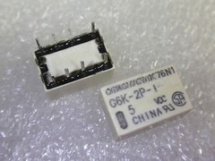 50pcs 8pins 1A G6K-2P-Y-5VDC G6K-2P-Y-5V G6K-2P-Y-DC5V Omron Relay