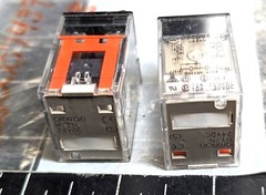 (2) MY2N 24VDC (S) MYS 2108E 103515 OMRON DPDT 10A RELAYS [B8Y1] #5