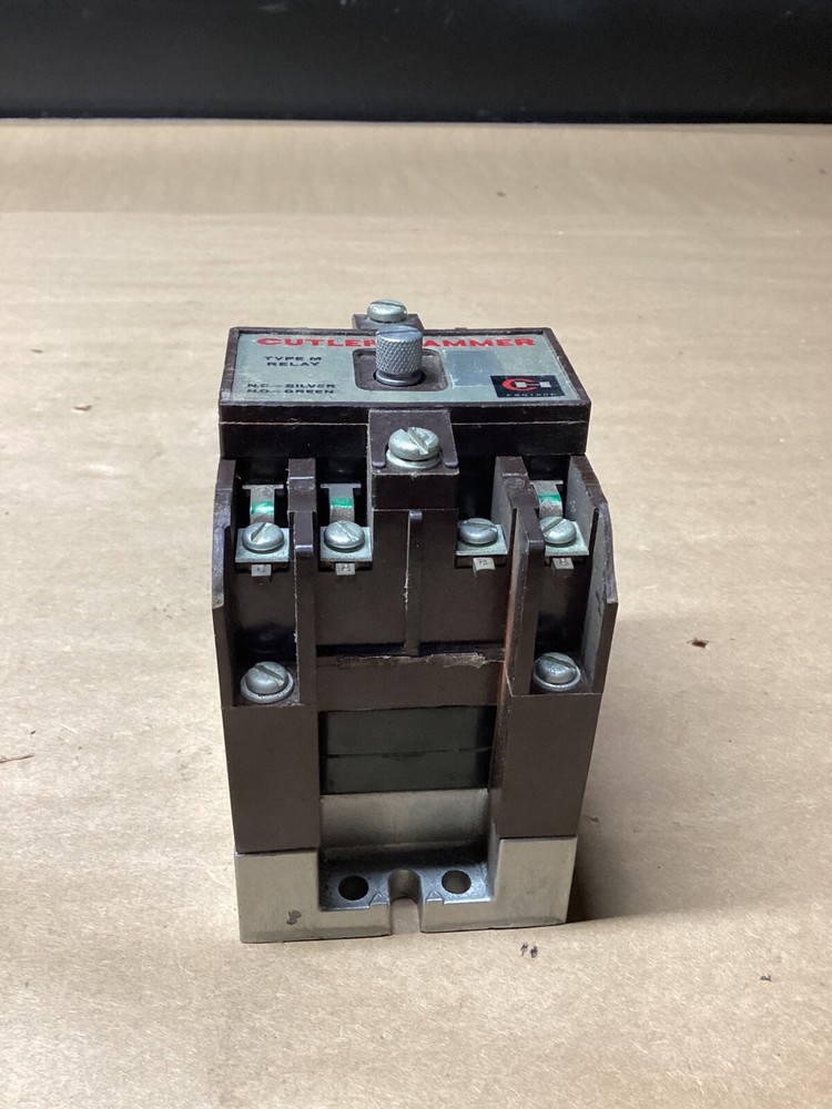 CUTLER HAMMER TYPE M RELAY 240/220V COIL #101F117PR6*CO