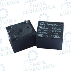 10pcs SanYou SRD-S-112DM 15A 125VAC Power Relay 4Pin new