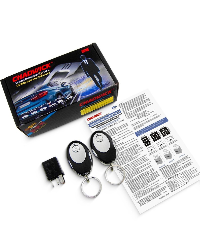 CHADWICK Relay-Shaped Automobile Hidden Lock, Relay Style Anti-Theft Device, …