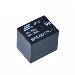 5PCS/Lot Power Relays SRA- 05V 12V 24VDC-AL-CL T74 20A 5PINS 4PINS