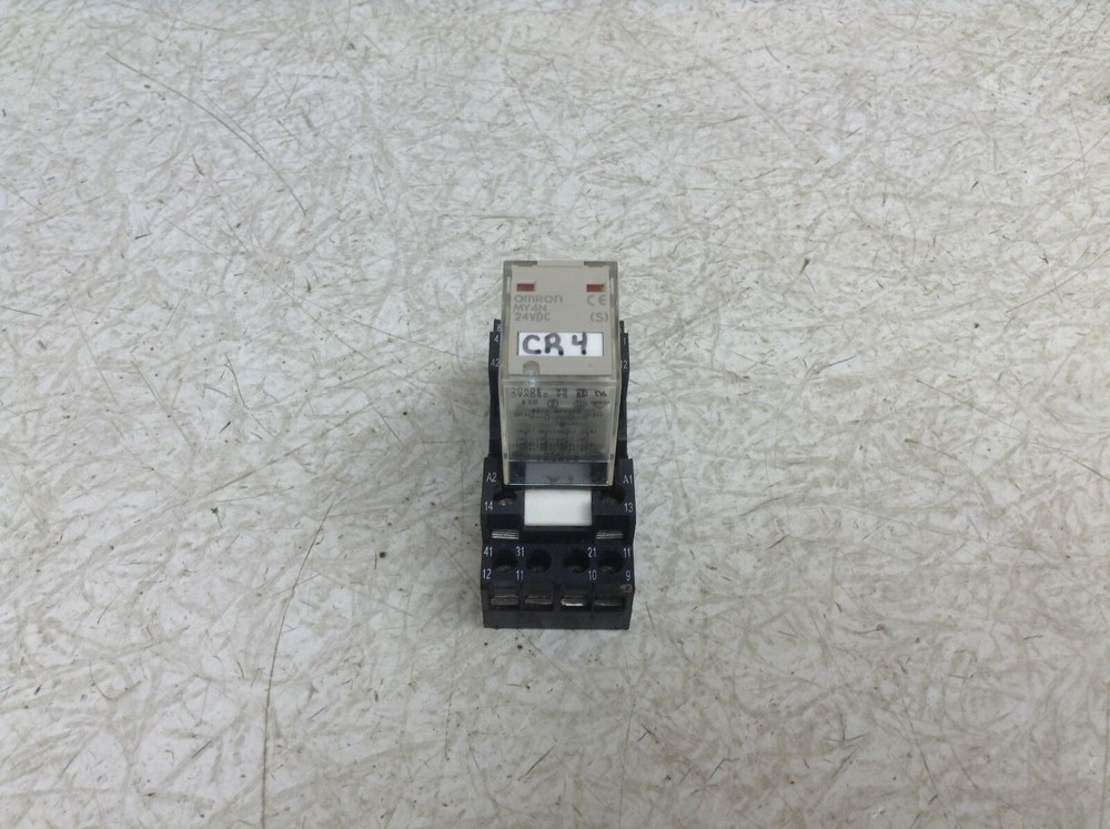 Omron MY4N (S) 24 VDC Coil Relay w/ Base