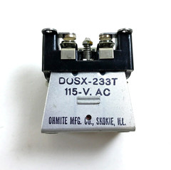 Ohmite DOSX-233T General Purpose Relay 25 amps 115 V AC Vintage
