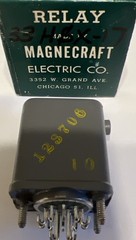 Magnecraft Electric Co. relay model 33 HSX-17 4-pole double-throw switch 14 Pin
