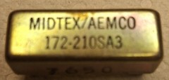 NOS 5 Volt 2 Coil Magnetic Latching Reed Relay