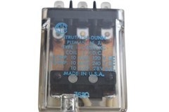 NEW Struthers-Dunn 283XCXC-12 Electromechanical Relay 3PDT 10A 12VDC 120Ohm Plug