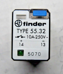 Finder Type: 55.32.9.024.5070 1 A-250 GENERAL PURPOSE RELAY NEW & ORIGINAL PACKAGING