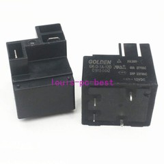 5PCS GOLDEN GK-D-1A-12D Power Relay 12VDC 4Pin 40A 277VAC