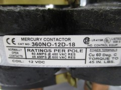 MDI 360NO-12D-18 12VDC 60A NSNP