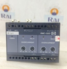 DEIF RMC-132D DOUBLE OVER-CURRENT RELAY 240VAC 5A | 250VAC OR 24VDC 8A FREE SHIP