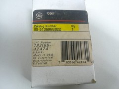 NEW Old Stock General Electric GE 55-513696G022 Industrial Control Relay 120VDC
