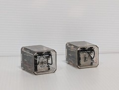 Lot of 2: Potter + Brumfield KUP-14A35-120 Relays, 120V, 50/60Hz, 14-Pin
