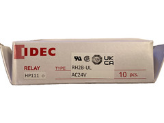 (10) IDEC RH2B-UL DC24V Relay New