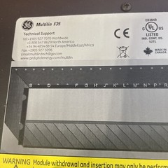Ge F35 F0P3CH Multiple Feeder Management Relay Front Panel New