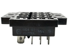 2Pcs HG4-SS Relay Socket 20A 250VAC 16Pins