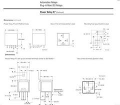 Automotive Relay 12V, 70 AMP Plug-in