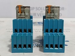 Finder Type 55.34 Relay With Scoket 24VAC 5A 250V