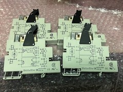 Weidmuller PXS35 Din Rail Mount Relay 4 each