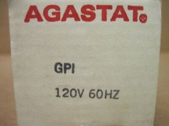Agastat Amerace GPI Socketed Control Relay 120V 60Hz