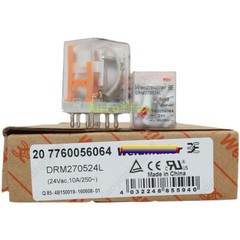 20Pcs./Box New DRM270524L Intermediate Relay 24VAC 10A/250V 8Pin 207760056064