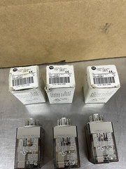 Lot Of 3 New Allen Bradley Bulletin 700-HA33A1 Ice Cube Relay 11 Pin Made Italy
