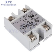 SSR-25AA AC-AC 25A 80-250VAC 24-380VAC FOTEK Soild State Relay