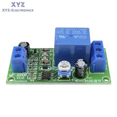 10pc 12V NE555 0~60 Seconds Delay Timer Time Switch Adjustable Time Relay Module