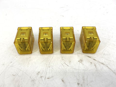 Lot of 4 New IDEC RY4S-UDC24 Miniature Relay 14-Pin 24VDC 4-Pole
