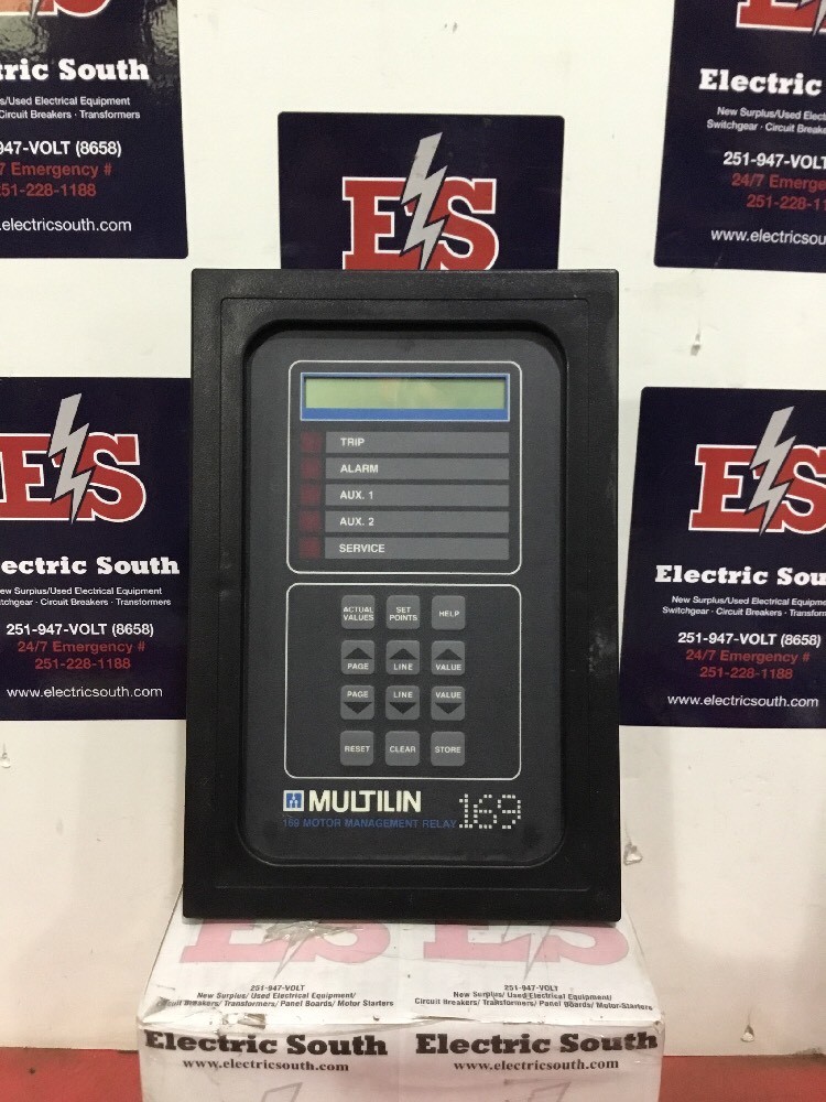 Multilin Motor Management Relay 169PLUS-100P-120 120 Volt