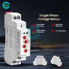 AC/DC12V-240V A220V 16A On Delay Off Delay Timer Relay Time Delay Relay Din Rail