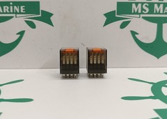 ( LOT OF 2 PC. ) SCHRACK PT570615 TYCO POWER MINIATURE RELAY ( FREE SHIPPING )