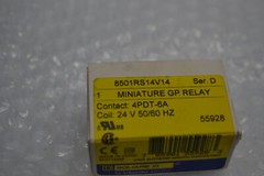 SQUARE D 8501RS14V14 SER.D RELAY 24V NSMP