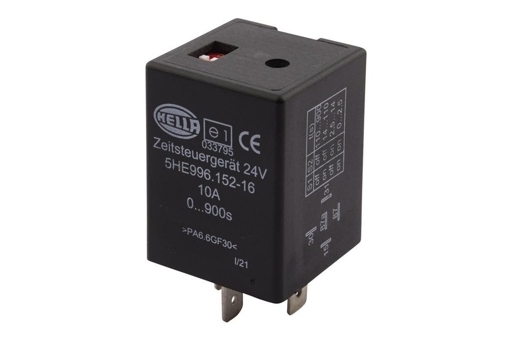 5U 996 152161 timing relay 24V connection count 5 changeover contacts