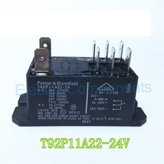 1PC Potter & Brumfield Power Relay 30A 240VDC 6 Pins New T92P11A22-24 24VDC