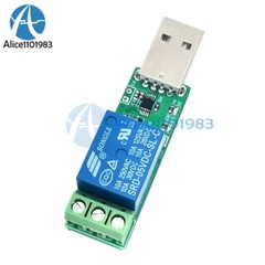 HID Drive-free USB 1 Channel 5V Relay Delay Module 10A/250VAC 10A/30VDC