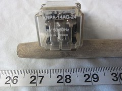 P&B Potter & Brumfield KRPA14AG-24 11-Pin 24VAC Coil Relay, Used