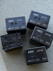 NEC MR331-S31 Relay 12V 22X16 mm 5 Pin(5 PCs) NEC